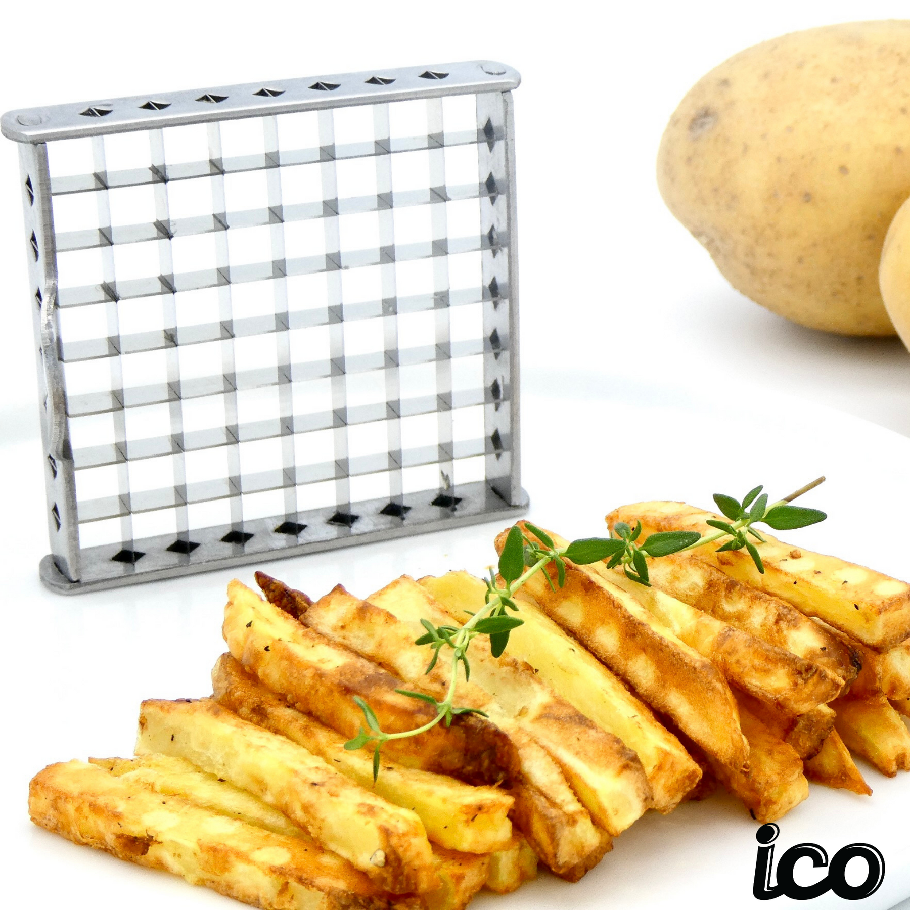 ICO Replacement Fry Cutter Small Blade and Pusher